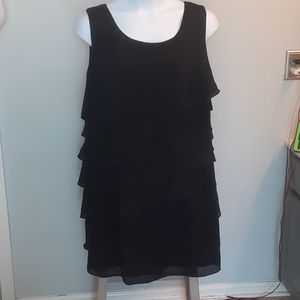 Sleeveless tiered dress